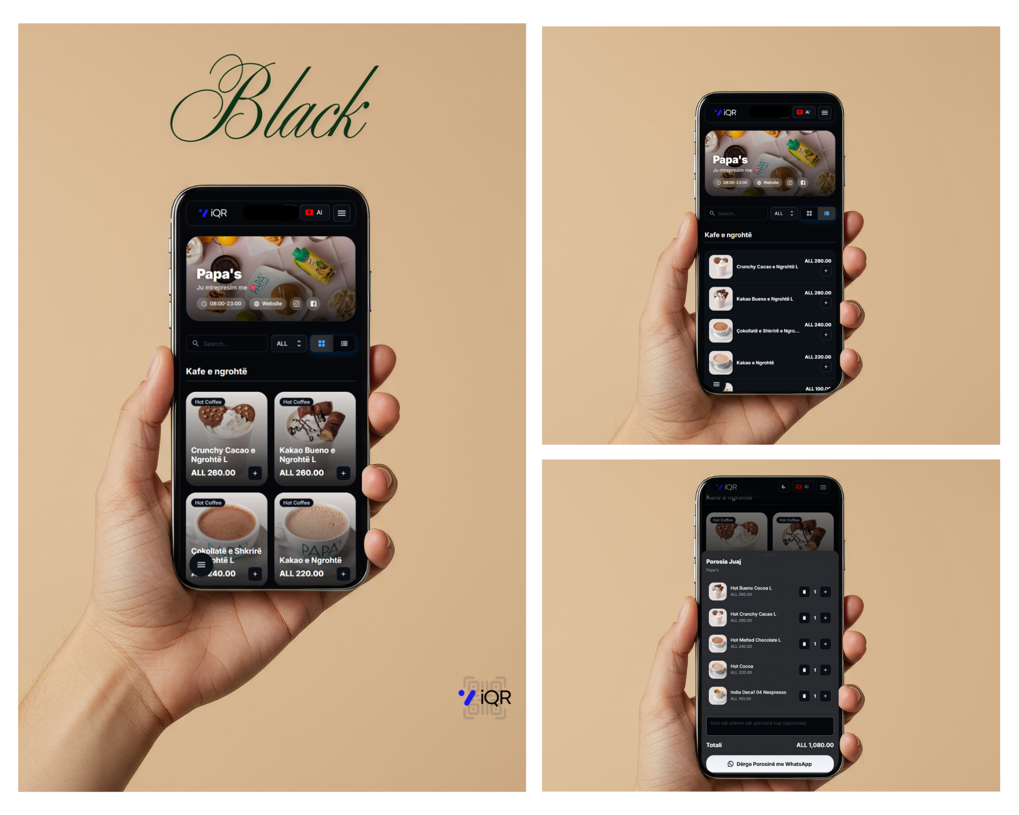 Menu online për lokale dhe restorane: Transformimi dixhital me iqr.al — TechAlb Blog